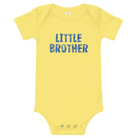 100% cotton one-piece Baby Onesie  "LITTLE BROTHER"