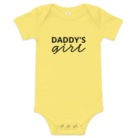 100% cotton one-piece Baby Onesie "DADDY'S GIRL"