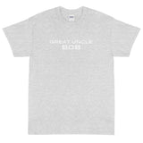 Short Sleeve classic fit T-Shirt with thick cotton "GREAT UNCLE BOB"