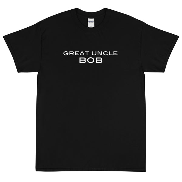 Short Sleeve classic fit T-Shirt with thick cotton "GREAT UNCLE BOB"