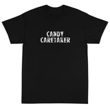 Basic Softstyle T-Shirt made of a thicker, heavier cotton, but it's still soft and comfy "CANDY CARETAKER"