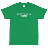 Short Sleeve classic fit T-Shirt with thick cotton "GREAT UNCLE BOB"