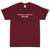 Short Sleeve classic fit T-Shirt with thick cotton "GREAT UNCLE BOB"
