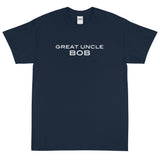 Short Sleeve classic fit T-Shirt with thick cotton "GREAT UNCLE BOB"