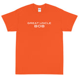 Short Sleeve classic fit T-Shirt with thick cotton "GREAT UNCLE BOB"