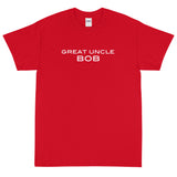 Short Sleeve classic fit T-Shirt with thick cotton "GREAT UNCLE BOB"