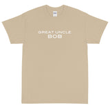 Short Sleeve classic fit T-Shirt with thick cotton "GREAT UNCLE BOB"