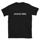 Short-Sleeve Unisex T-Shirt. "OUTDOOR DINER"
