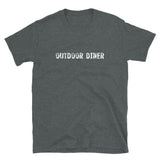 Short-Sleeve Unisex T-Shirt. "OUTDOOR DINER"
