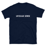 Short-Sleeve Unisex T-Shirt. "OUTDOOR DINER"