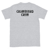 Basic Softstyle T-Shirt made of a thicker, heavier cotton, but it's still soft and comfy. "CROWBEARD CREW"