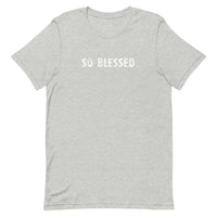 100% cotton t-shirt "SO BLESSED"