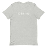 100% cotton t-shirt "SO BLESSED"