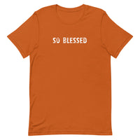 100% cotton t-shirt "SO BLESSED"