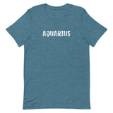 Unisex soft, lightweight with a little stretch t-shirt "AQUARIUS"