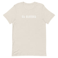 100% cotton t-shirt "SO BLESSED"