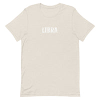 Unisex soft, lightweight with a little stretch t-shirt "LIBRA"