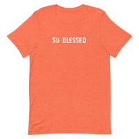 100% cotton t-shirt "SO BLESSED"