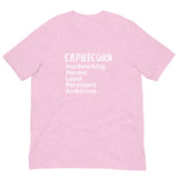 Unisex soft, lightweight with a little stretch t-shirt "CAPRICORN"