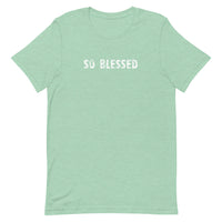 100% cotton t-shirt "SO BLESSED"