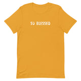 100% cotton t-shirt "SO BLESSED"