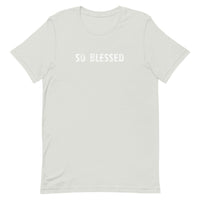 100% cotton t-shirt "SO BLESSED"
