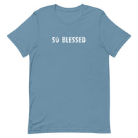 100% cotton t-shirt "SO BLESSED"