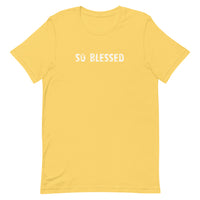 100% cotton t-shirt "SO BLESSED"