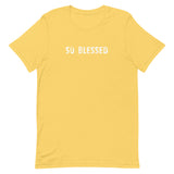 100% cotton t-shirt "SO BLESSED"