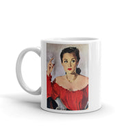 Woman Smoking Mug