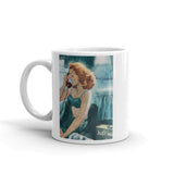 Woman on Phone Mug