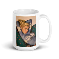 Lounging Girl Mug