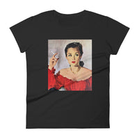 Women's short sleeve T-Shirt - Not too boxy and not too tight. This comfy tee is true to size