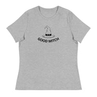 Relaxed fit and smooth fabric relaxed t-shirt - "GOOD WITCH"