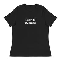 Women's relaxed softest and most comfortable t-shirt you'll ever own.  "MADE IN MONTANA"