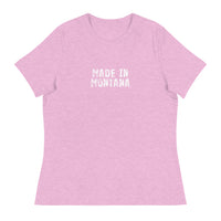 Women's relaxed softest and most comfortable t-shirt you'll ever own.  "MADE IN MONTANA"