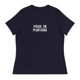 Women's relaxed softest and most comfortable t-shirt you'll ever own.  "MADE IN MONTANA"