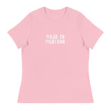 Women's relaxed softest and most comfortable t-shirt you'll ever own.  "MADE IN MONTANA"